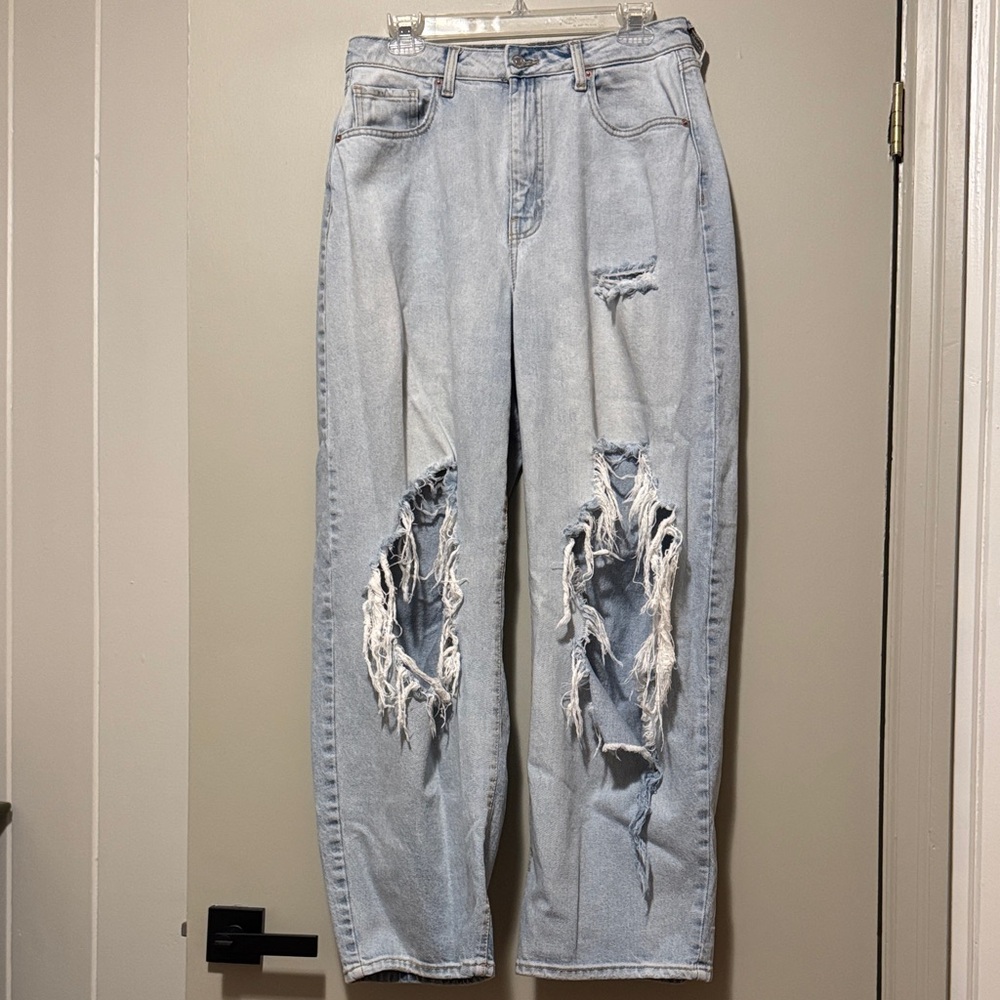 Wild Fable Ripped Light Blue Boyfriend Jeans